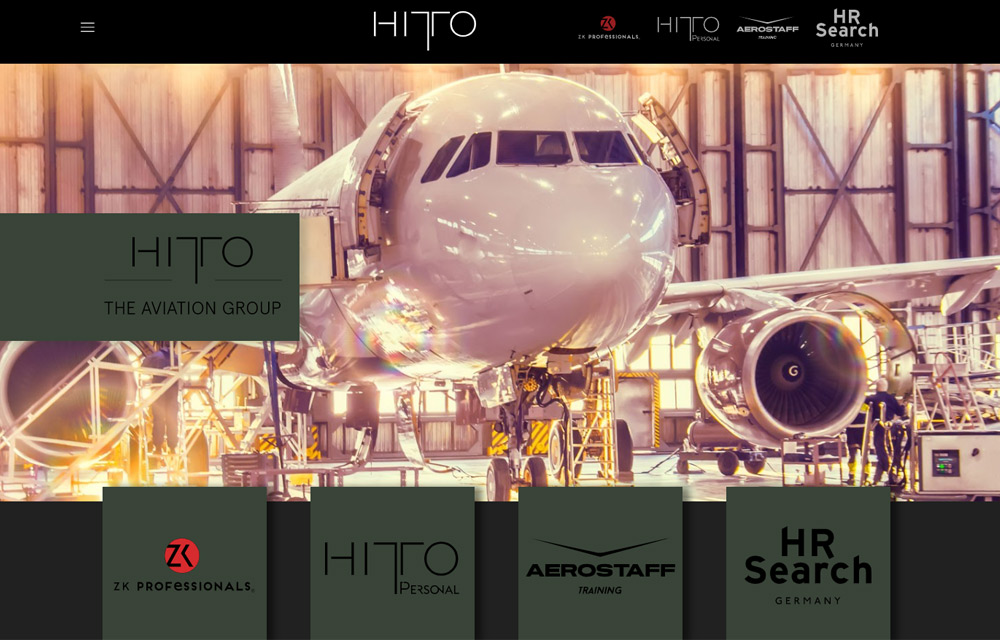 hito website landingpage